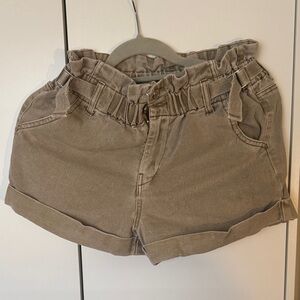 Forever Collectibles Tan Jean Shorts
